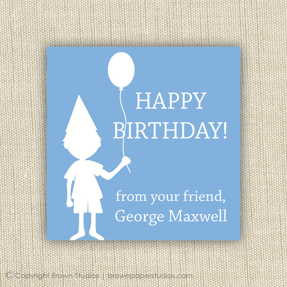 Birthday Gift Labels