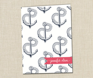 Personalized Folder Anchors Away