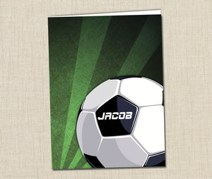 Personalized Folder Soccer