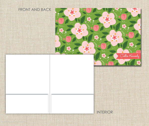 Personalized Folder Flowers