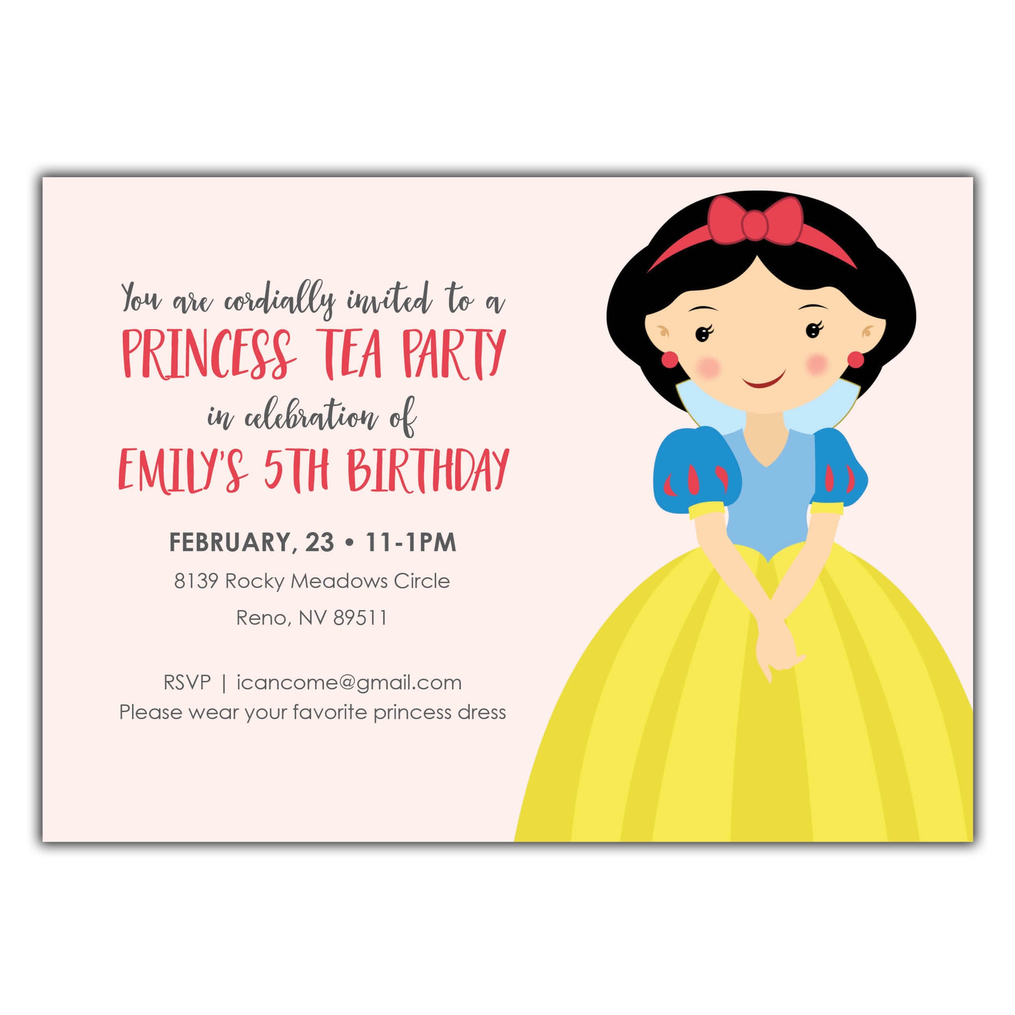 Princess Tea Party