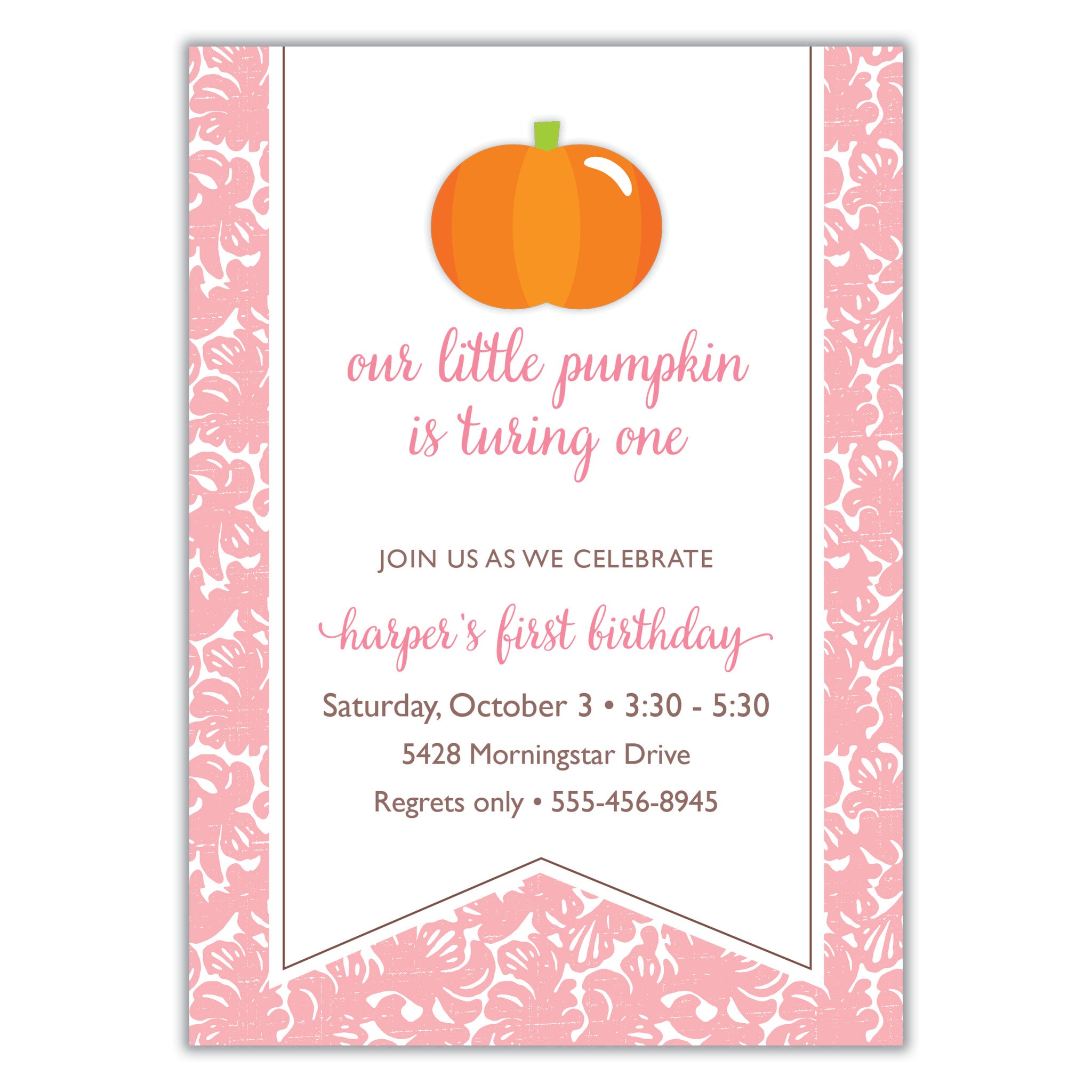 Little pumpkin is turning one