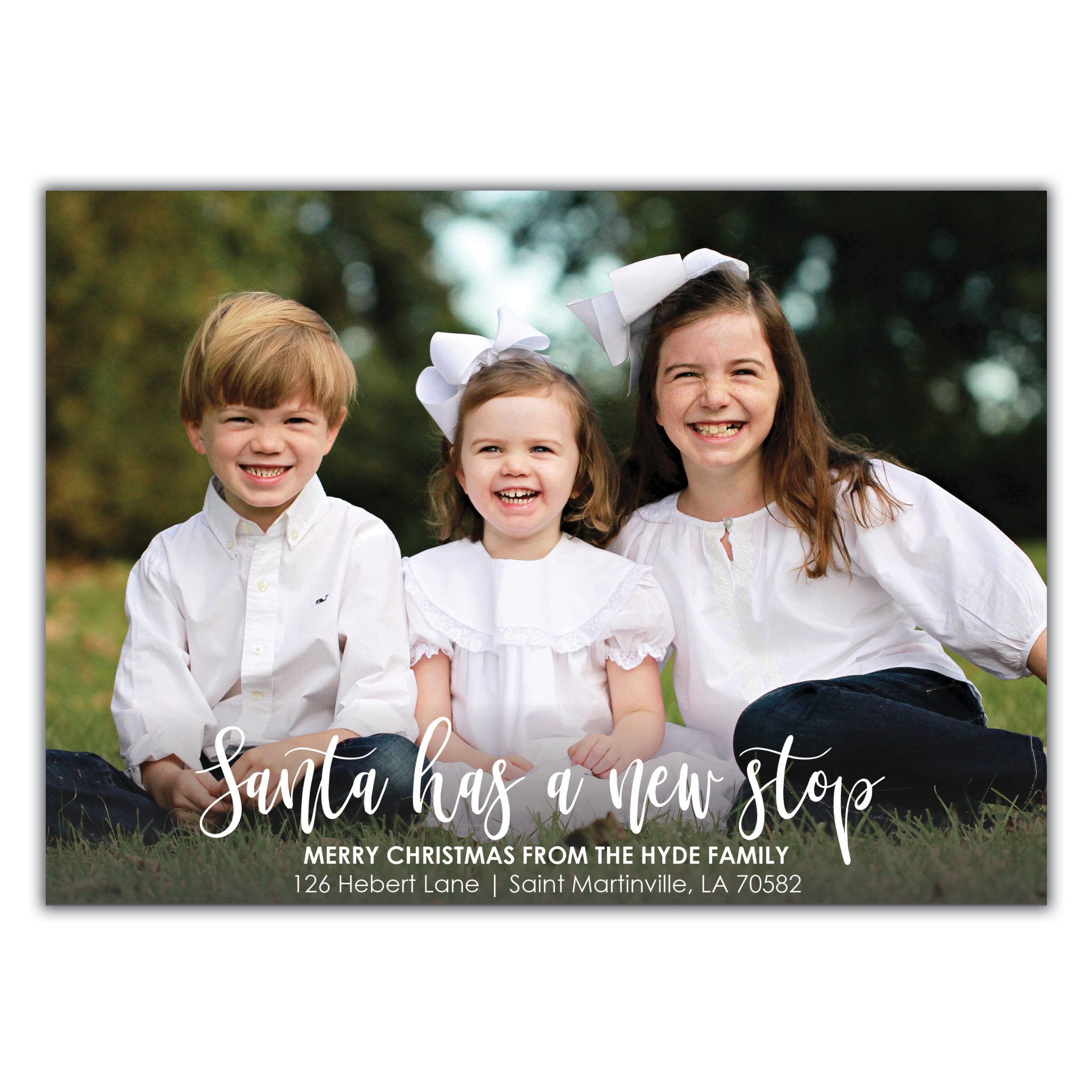 Christmas Moving Announcement