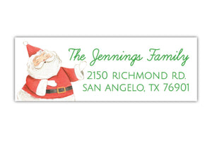 Santa Return Address Labels