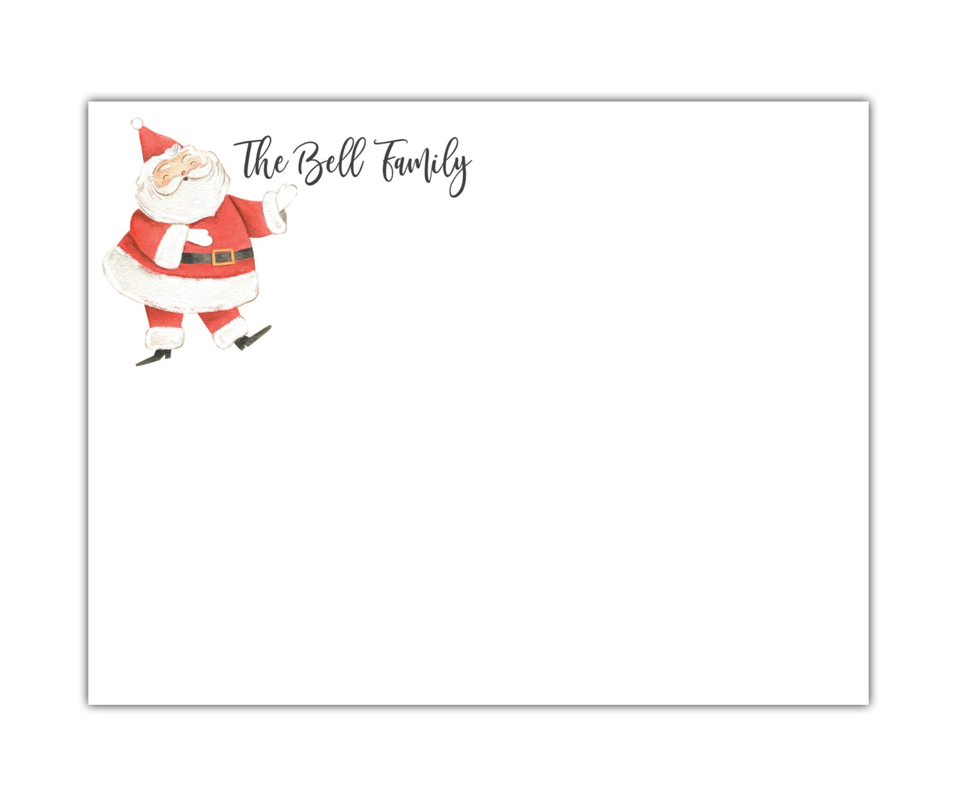 Santa Stationery