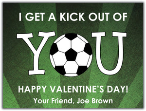 Soccer Valentine Instant Download