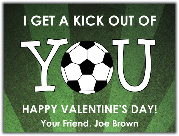 Soccer Valentine Instant Download