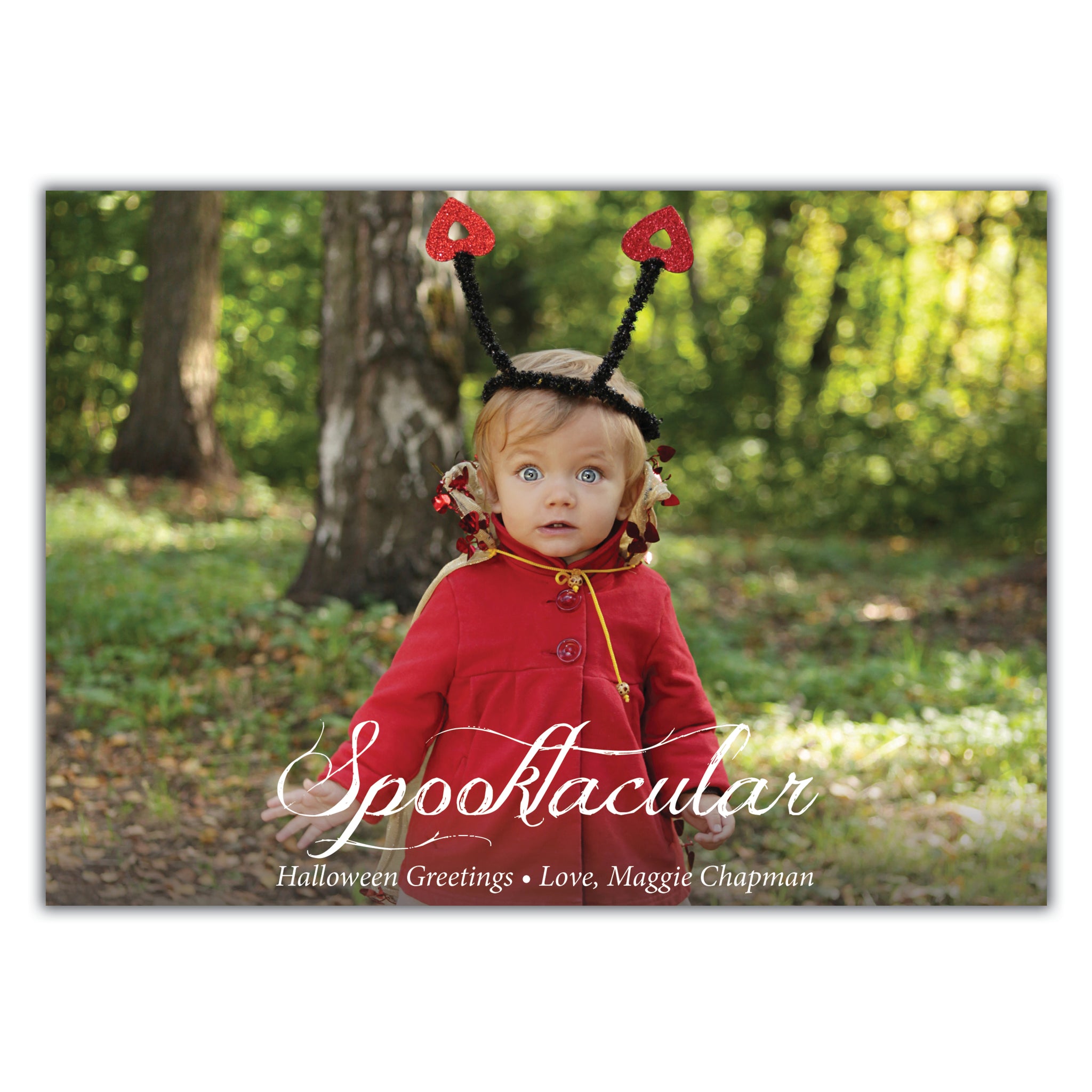 Spooktacular photo card