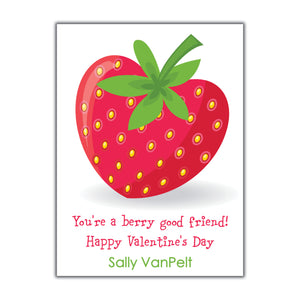 Strawberry Valentine. Instant Download
