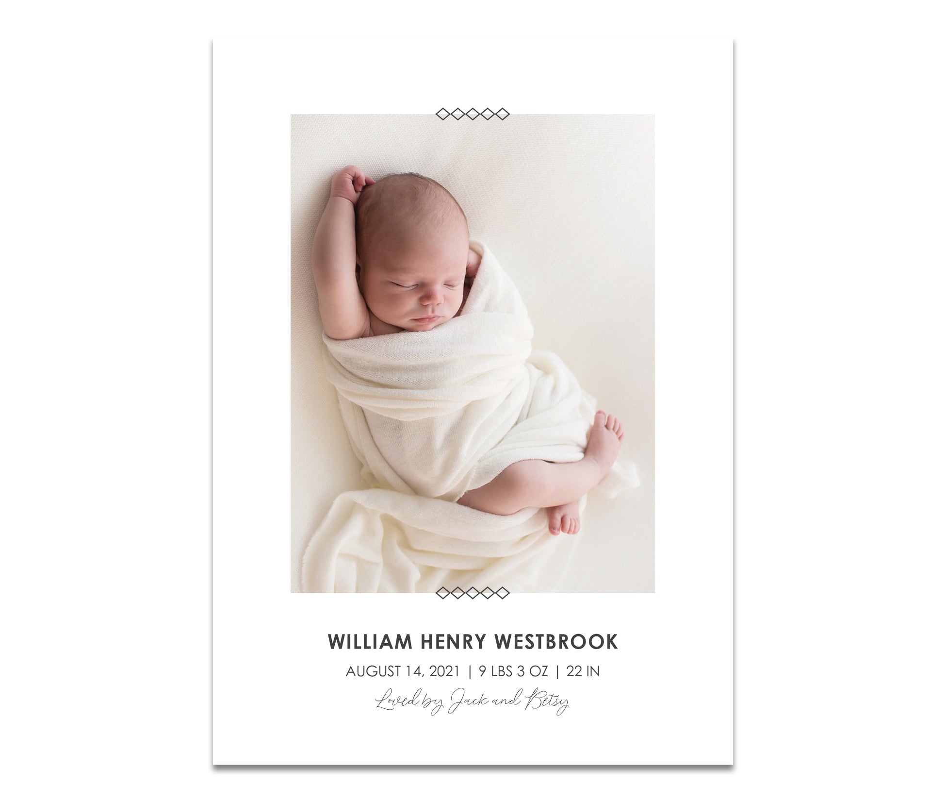 Birth Announcement
