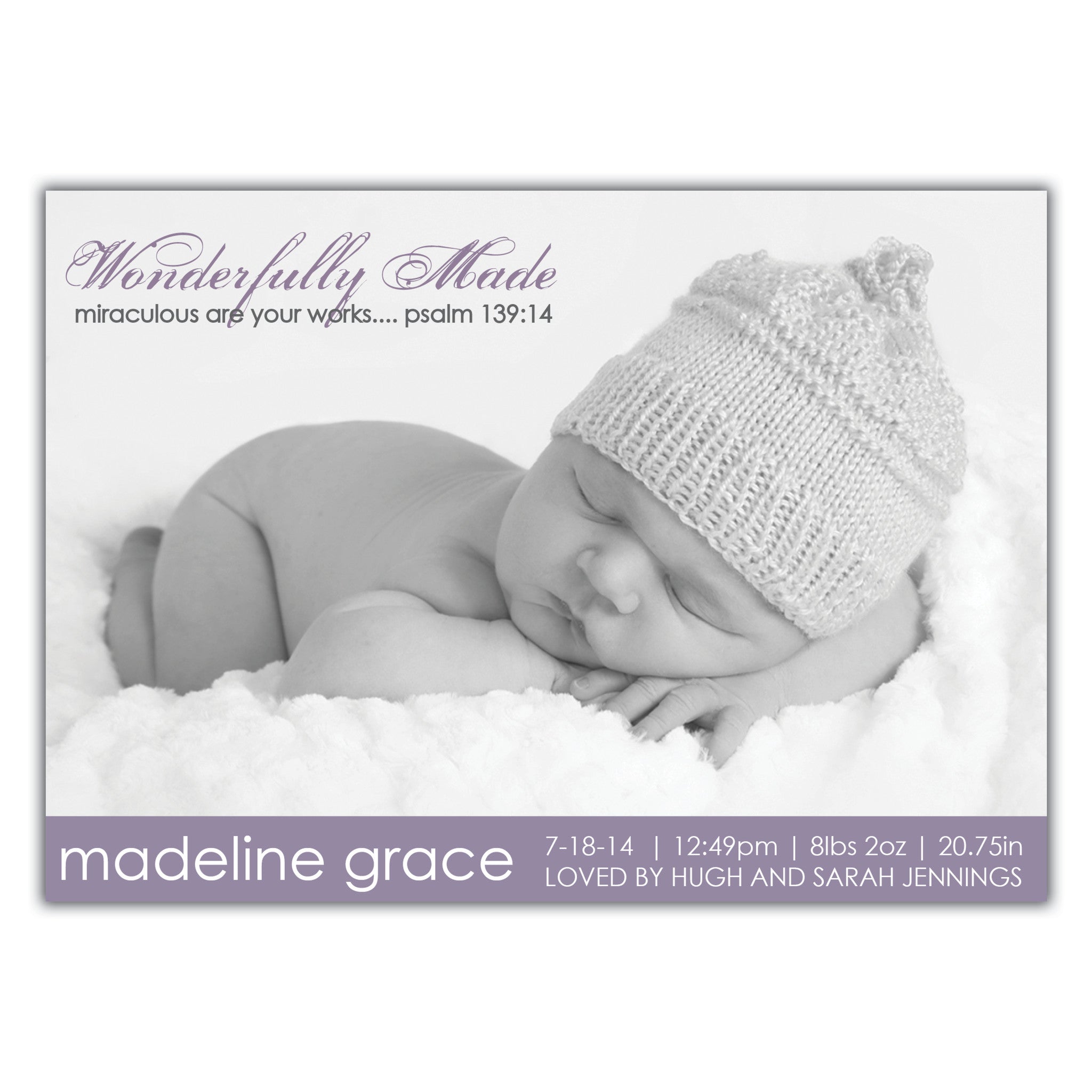 Wonderfully Made Announcement