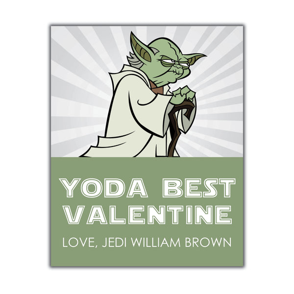 Yoda Valentine Instant Download